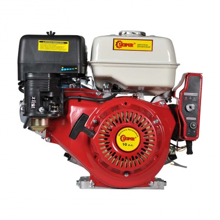 Двигатель бензиновый 177FE (электростартер) (10 л.с., вал ф25мм х60мм. Шпонка  7мм)